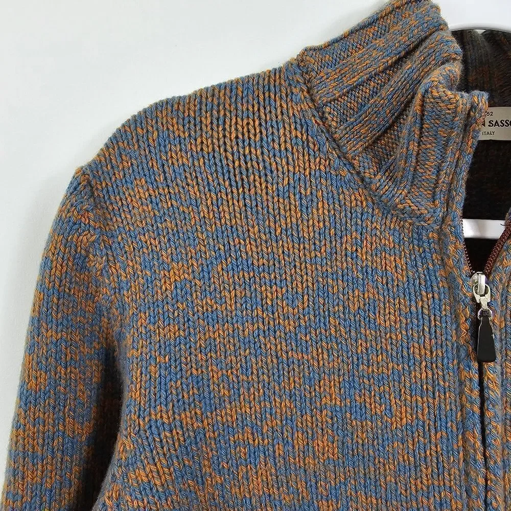 NWT Gran Sasso Giubbino Cardigan Jacket - Size 44 - Picture 4 of 15